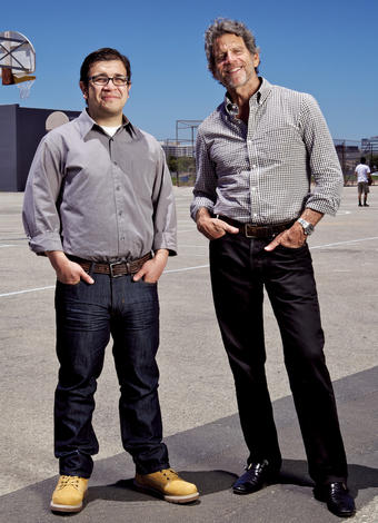 Chris Bonilla ’09, LAW’16 was one of Eisner’s first students. PHOTO: MAX GERBER